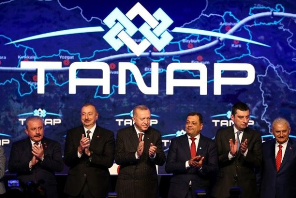 TANAP Avropaya bağlandı